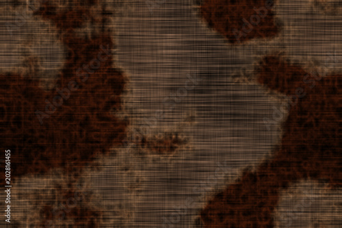 Fotografía Tarnished oxidized copper seamless texture with heavy industrial damage and deep