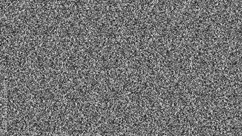TV noise No signal of analog television .Noise on a old TV screen. tv screen noise glitch effect. Glitch static white noise television . old TV switch off Flickering Noise.