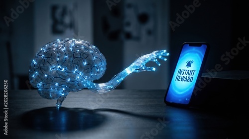 brain and social networks, dopamine