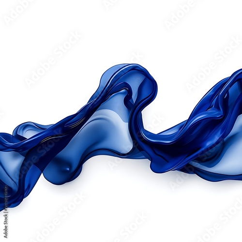blue smoke on white background