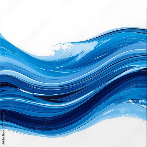 blue wave background