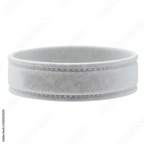 Classic Athletic Fabric Headband Isolated on White Background