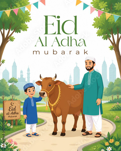 Eid Al adha poster