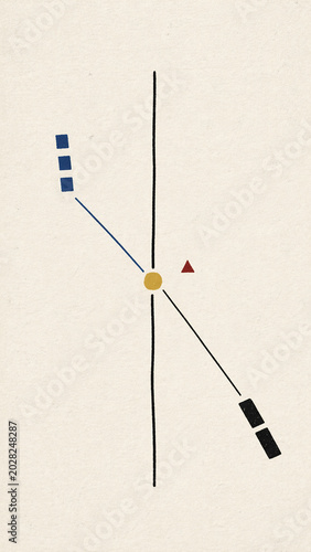 Modern Minimalist Abstract Geometric Art