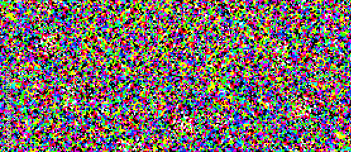 TV noise Screen. tv glitch noise with pixelated cctv background texture. VHS video camera effect old static signal interference. Broken analog scan pattern and white noise grain.