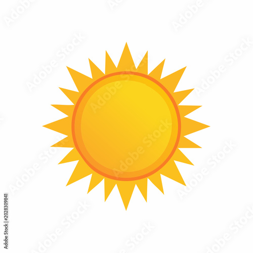 Stylized Sun Icon