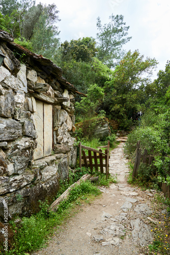 old stone house
