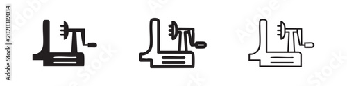 Fotografía Manual Apple Peeler or Vegetable Slicer Kitchen Icon