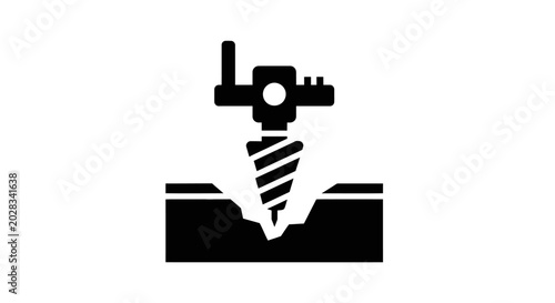 Drill Bit Tool Industrial Equipment.