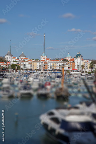 Fotografia autumn harbour by Vilamoura marine, Portugal
