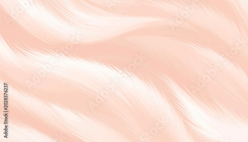 Tableau sur toile Soft abstract fur texture background in pastel peach and white tones