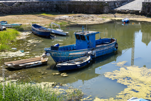 Konstfotografi Barca nel porto di Pozzuoli