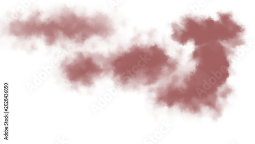 Deep maroon smoke clouds drifting slowly for dark atmospheric visual overlays