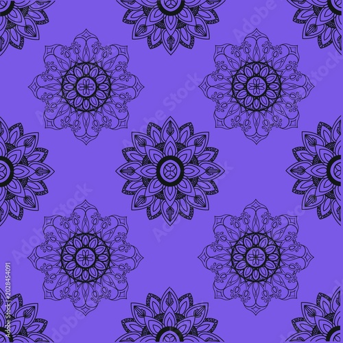 Seamless pattern and background