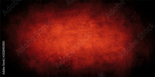 Fotografie An abstract dark red grunge background featuring a textured vintage wall pattern
