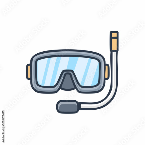 Snorkel Mask Icon