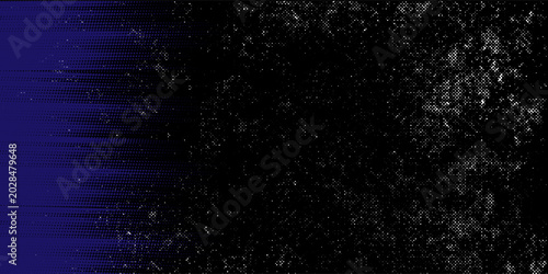 Halftone dots red and blue color pattern gradient grunge texture background.dynamic background design, creative background,