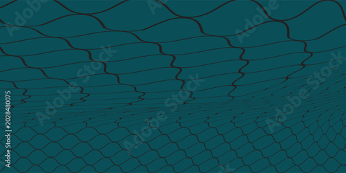 Tableau sur toile Mesh pattern close up