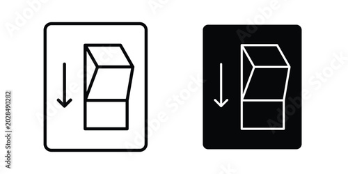 Foto Light switch off icon