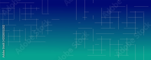 Foto Digital technology speed connect blue green background, cyber nano information,