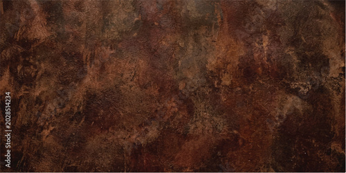 Fotografía Brown grunge background with a textured pattern of old rusty metal