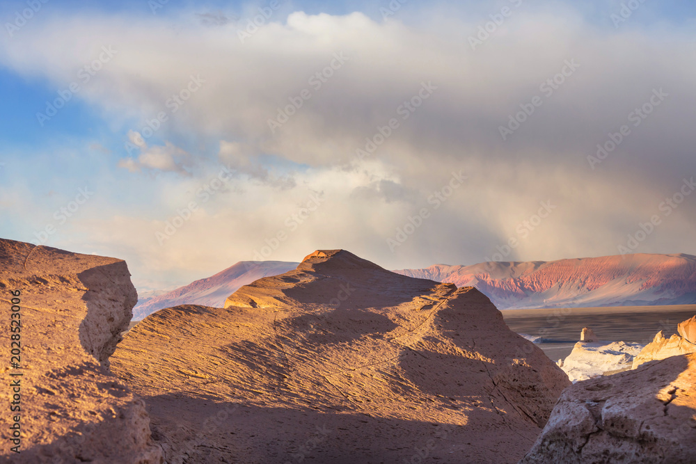 Fototapeta premium Campo de Piedra Pomez