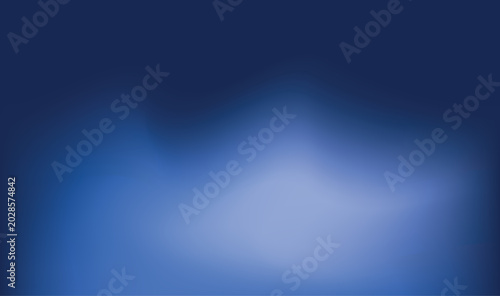 Deep Navy Blue Soft Gradient Background, Smooth Blurred Ombre Abstract Texture, Elegant Dark Blue Atmospheric Backdrop 