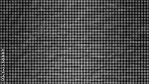Obraz na plátne The crumpled gray paper background texture is displayed.