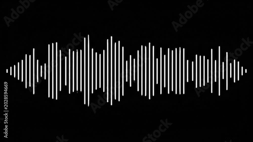 sound wave background.