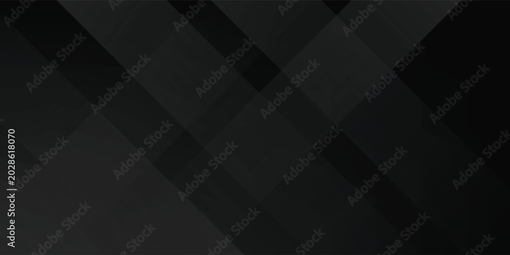 Fototapeta premium Black abstract background. Elegant dark diagonal shape elements. Modern luxury grey gradient graphic design.