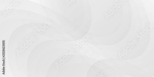 Modern Abstract white and gray color background with geometric round shape and modern white space gemoetric good template
