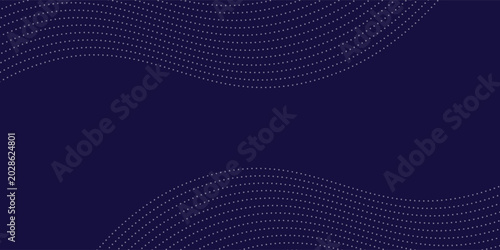Bild auf Leinwand blue wavy halftone background