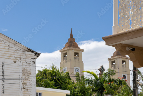 Foto the towers of the Cathedral St