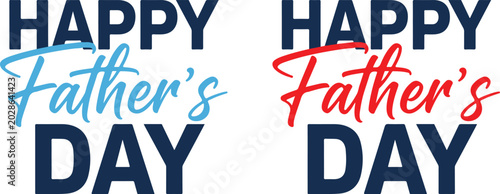 Foto Happy father's day greeting card designs