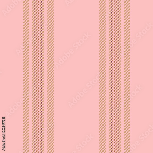 Sulticoloured background texture vector, long fabric pattern lines. Moloured vertical stripe textile seamless in light and orange colors.