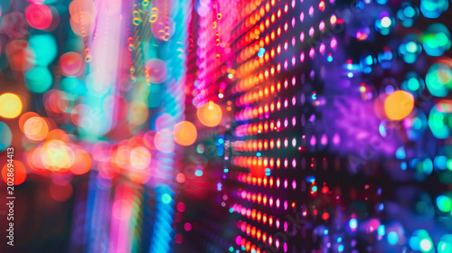 The use of quantum dots in display technology has unlocked a whole new level of brightness and contrast as depicted in this closeup image of a screen with vivid lifelike colors.