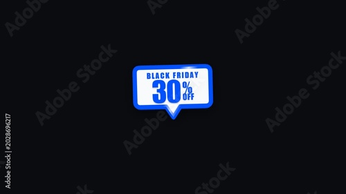 Black Friday 30% Off Sale Announcement