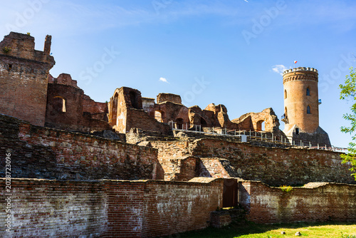 Tableau sur toile The Chindia Tower or Turnul Chindiei is a tower in the Targoviste Royal Court lo