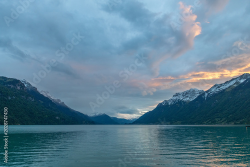Lake Brienz at Sunset