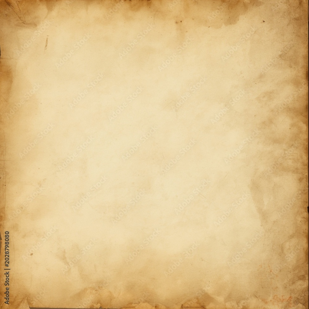 Fototapeta premium Vintage Aged Parchment Paper Texture