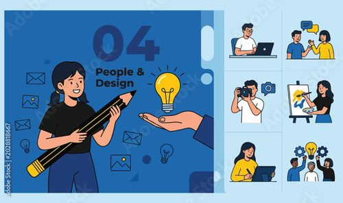 People & Design: Unleashing Creativity Through Collaboration and Art