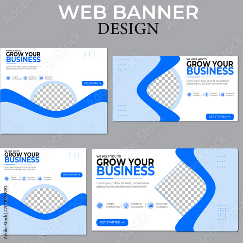 Professional Business Marketing Banner Design