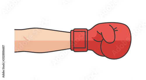 Foto Boxing Glove Arm Punching