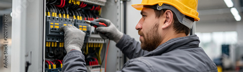 Electrician at Work: A focu...