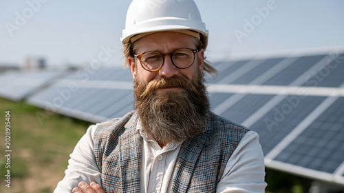 Solar Power Engineer: A bea...
