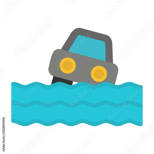 фотографія Flood Vector Icon