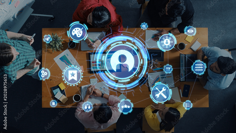 © InfiniteFlow - Personalization icons showing customization, user profile and experience design for personal service, customer journey and adaptive digital interaction. Entice