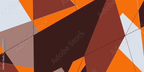 Geometric polygon sharp pattern background. Modern vector background featuring sharp intersecting colorful geometric triangles and abstract polygon shapes with lines.