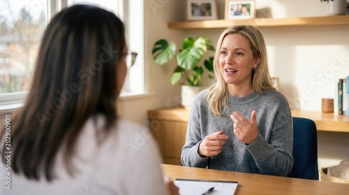 Professional consultation for clear speech sounds and articulation therapy with a specialist.