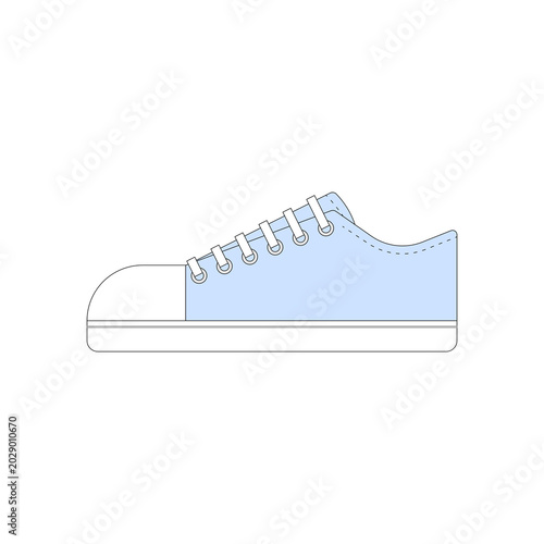 スニーカーのイラスト